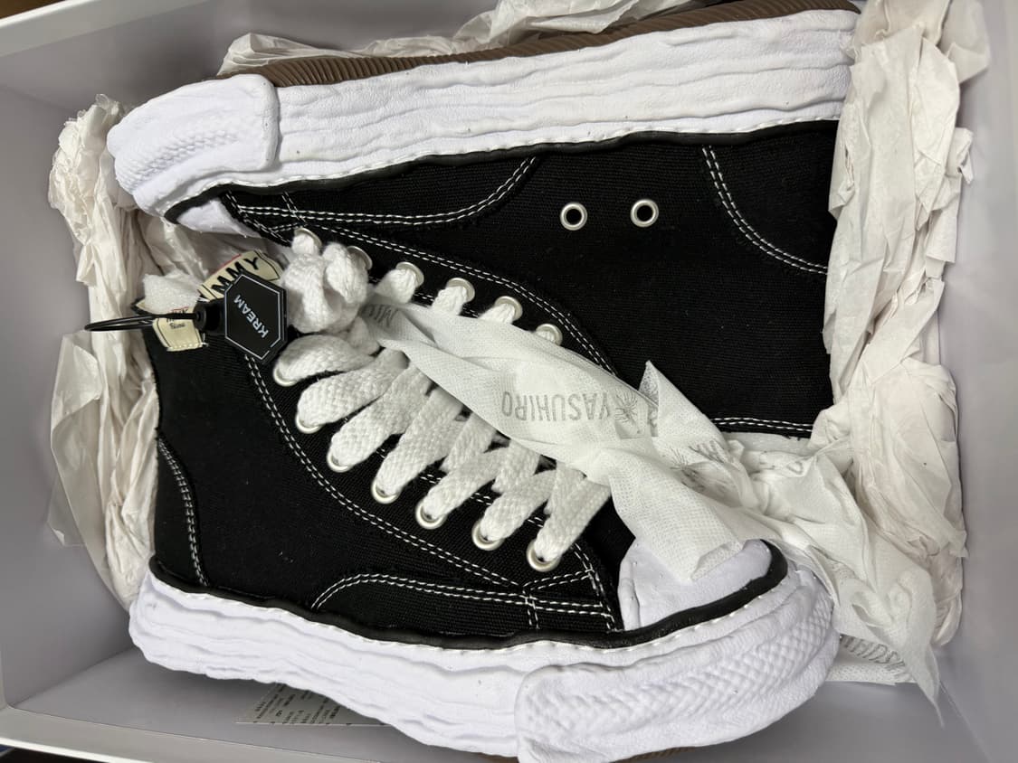 미하라야스히로 피터슨 23 OG 솔 스니커하이탑 40사이즈 상품이미지1