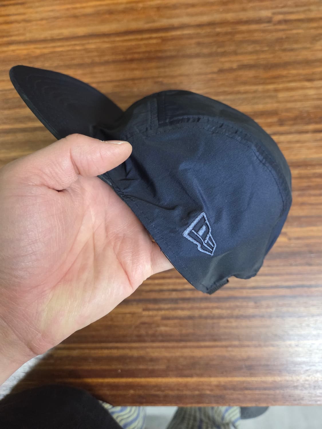 뉴에라 체크 나일론 리버시블 캠프캡 모자 프리  상품이미지6