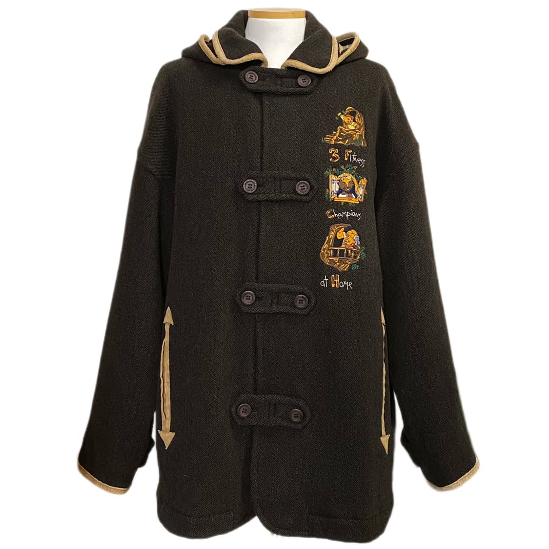 장 샤를르 드 카스텔바작 울 하프 코트 상품이미지1