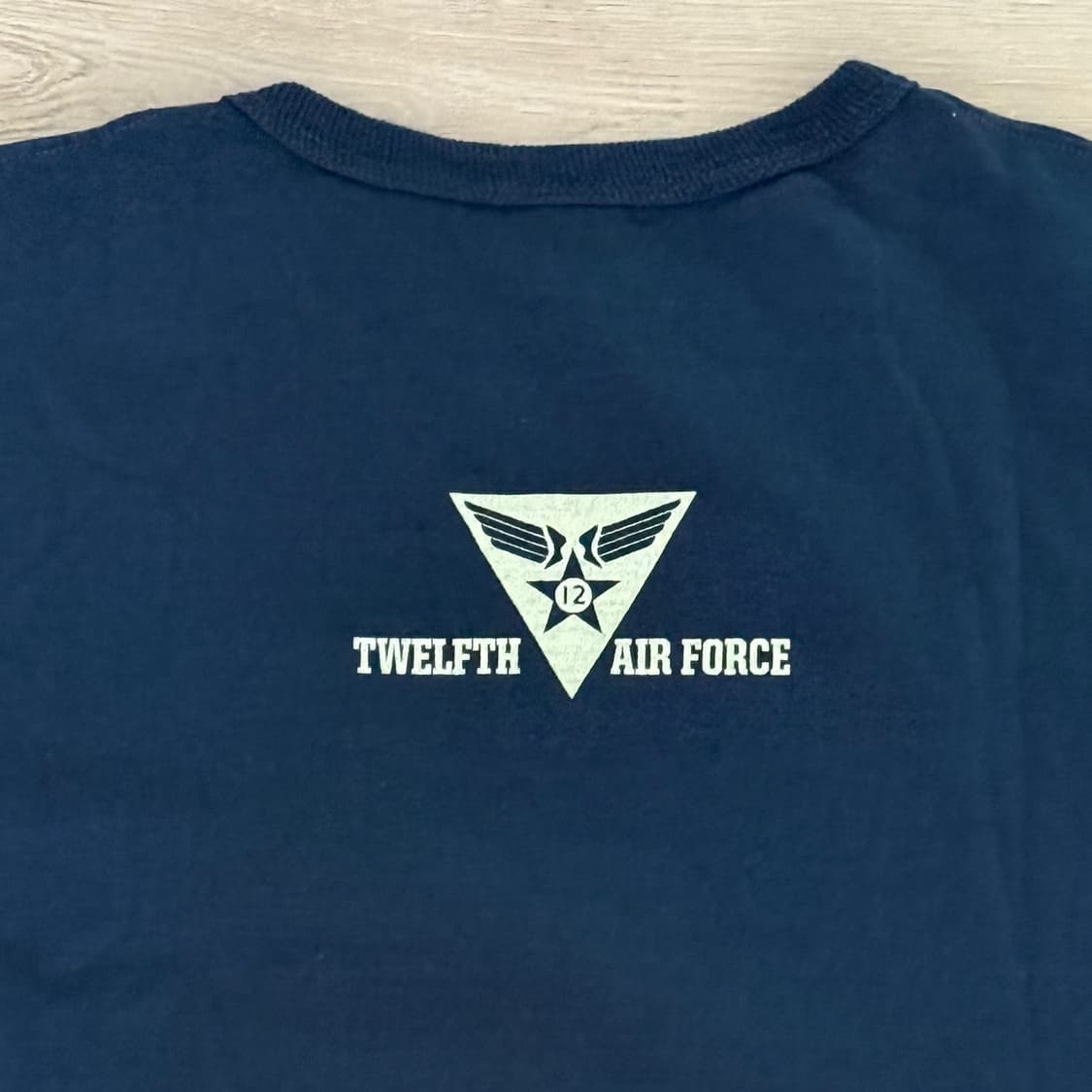 버즈릭슨 티셔츠 네이비 XXL 444th Bomb SQ 상품이미지5