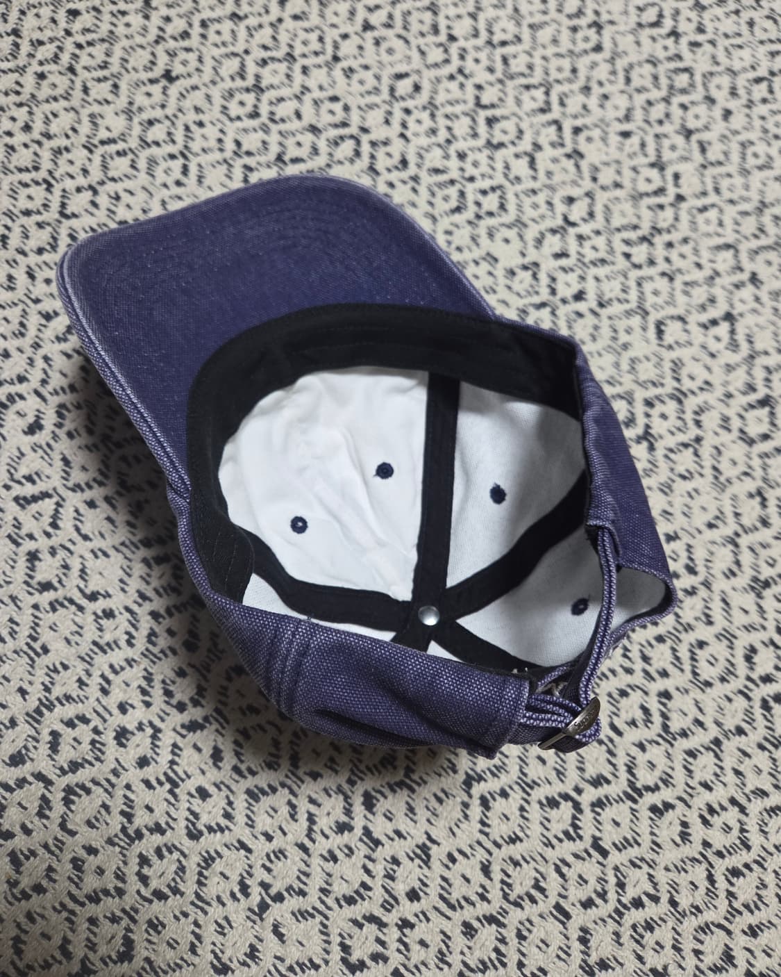 슈프림 S로고 볼캡 데님 피그먼트 네이비 OS 상품이미지2