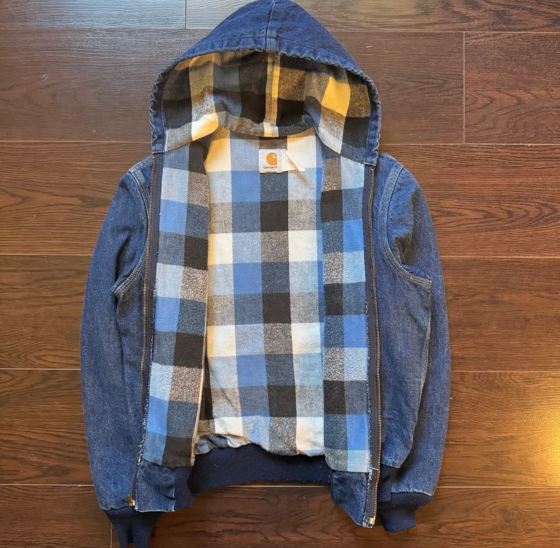 빈티지 칼하트 데님 액티브 자켓 JF858 상품이미지2
