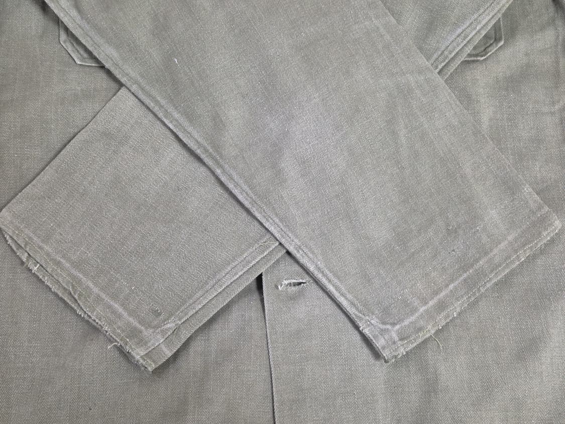 육군 구형 60~70년대 민무늬 전투복 상의 자켓 (S) 상품이미지5