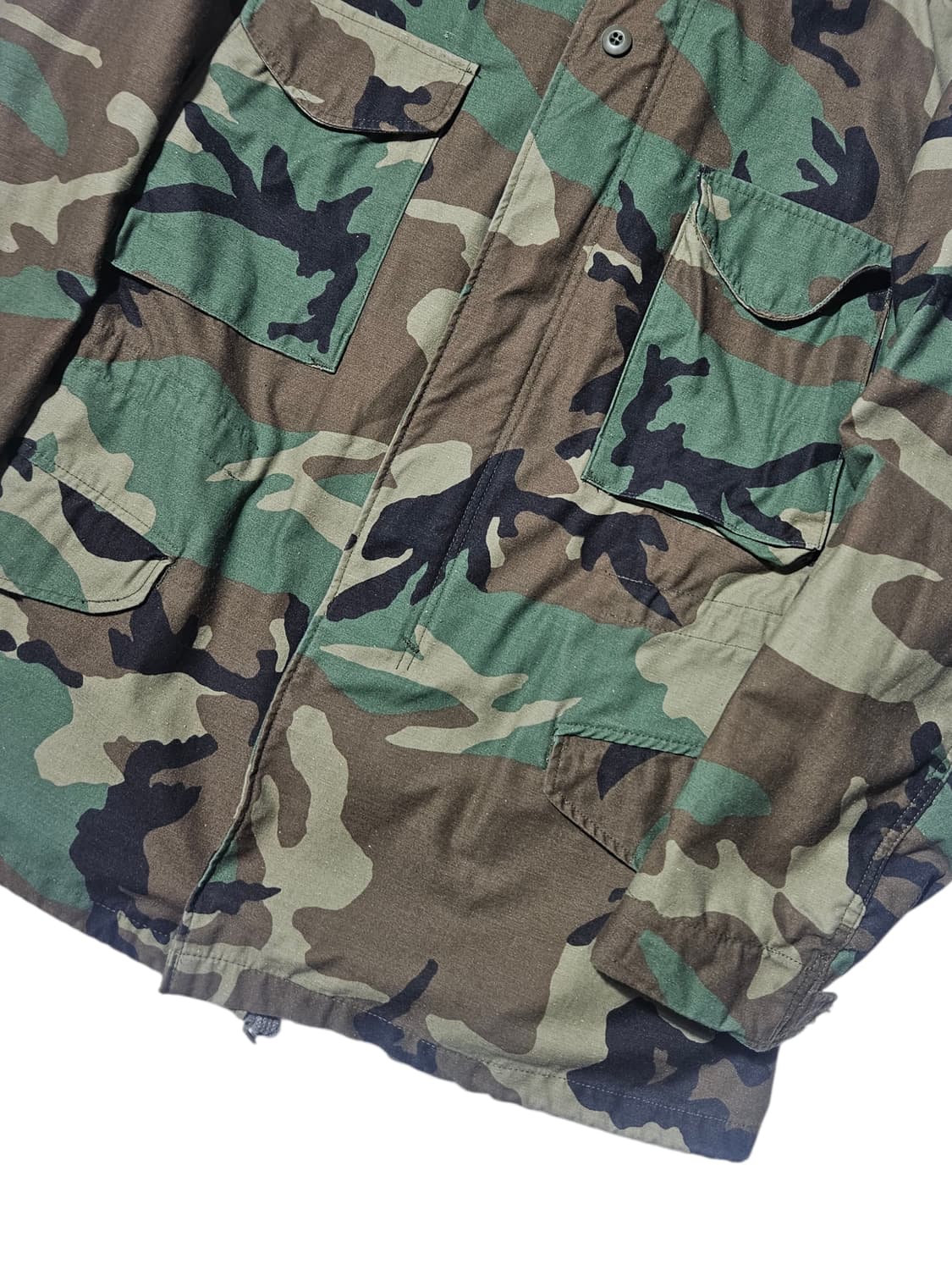 오리지널 우드랜드 M-65 필드자켓 카모 M 105 상품이미지4