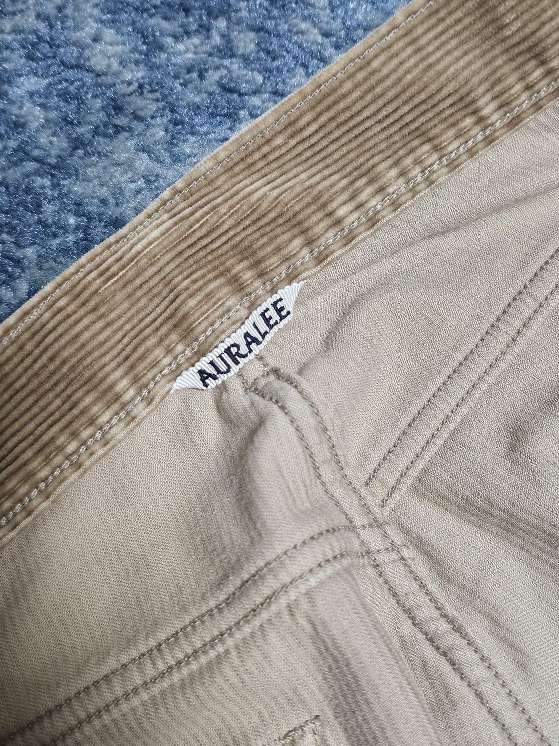 [4] 오라리 워시드 코듀로이 5P 팬츠 상품이미지5