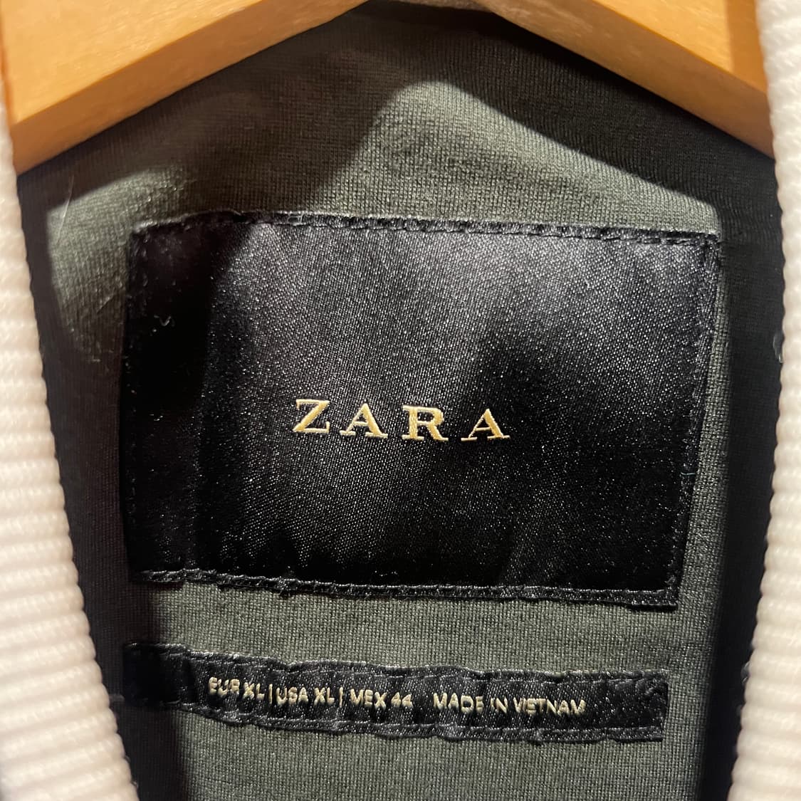 자라 카키 봄버자켓 상품이미지3