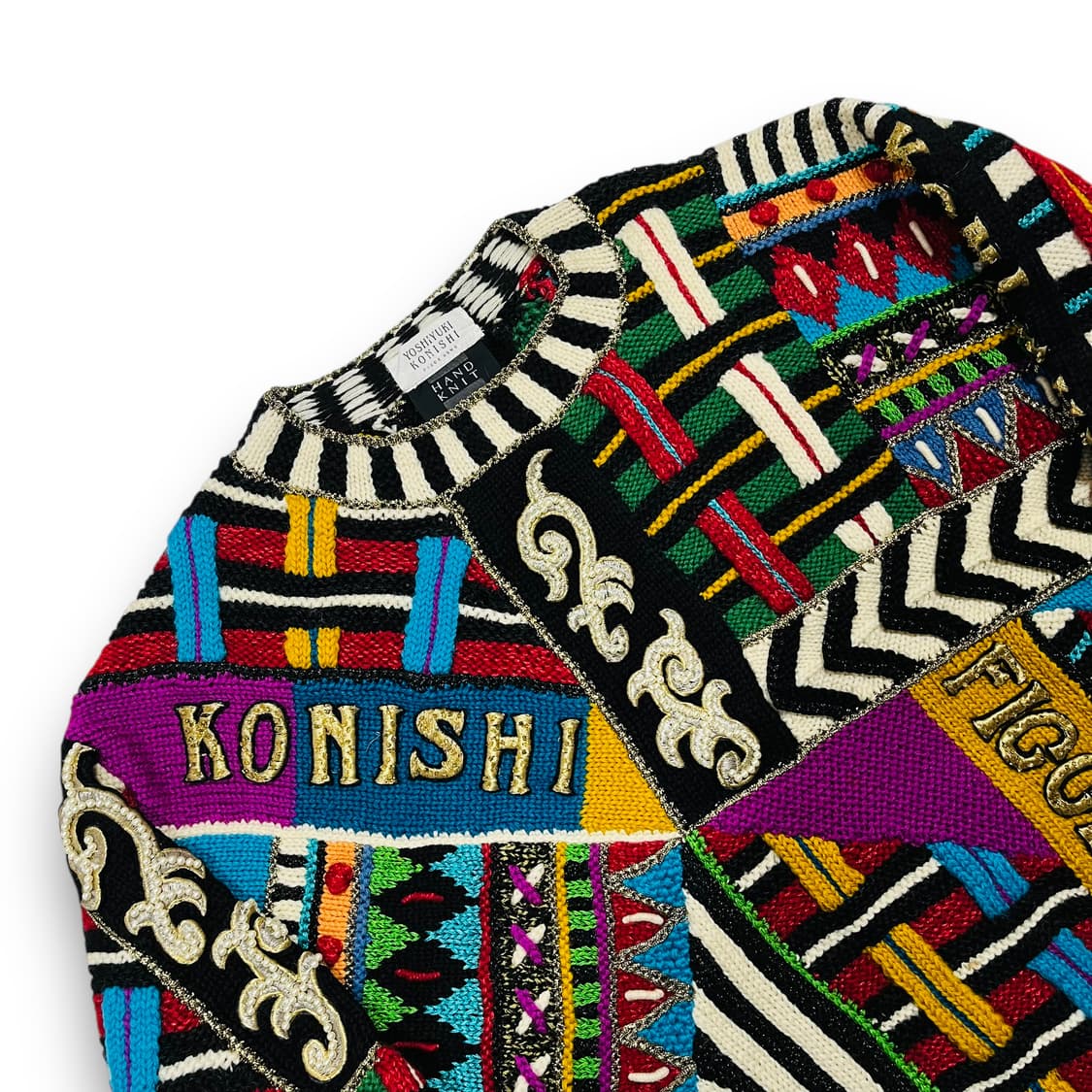 Yoshiyuki Konishi 80s pearl knitwear 상품이미지3