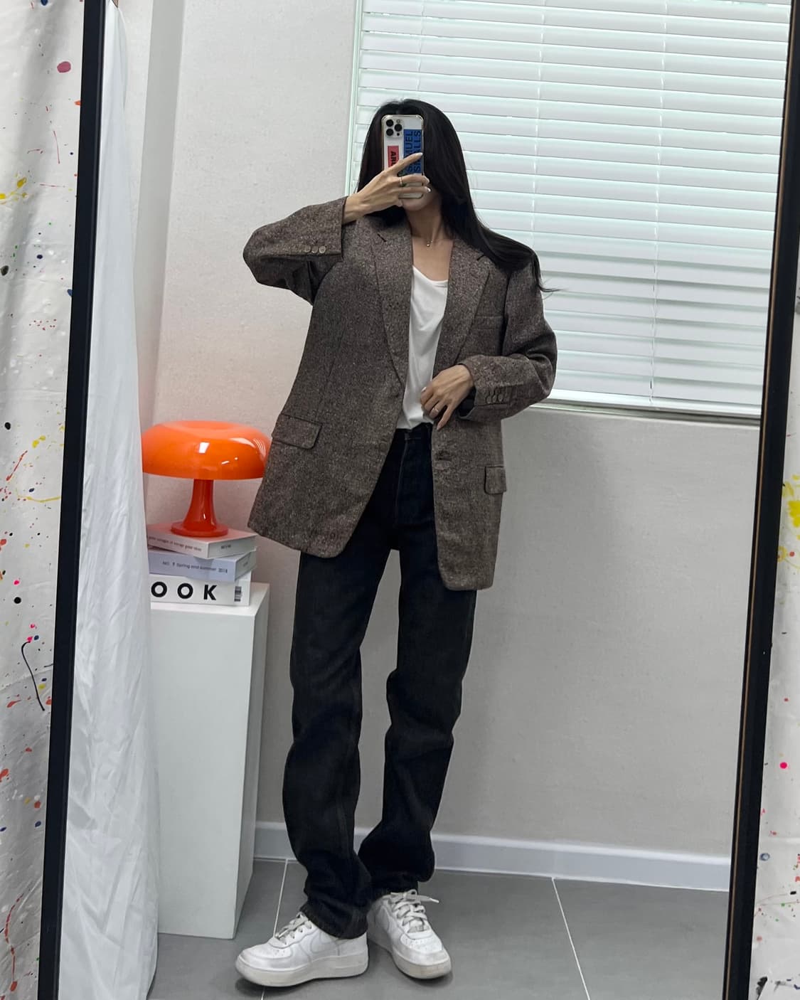 (M)빈티지 울 블레이져-M1384 상품이미지6