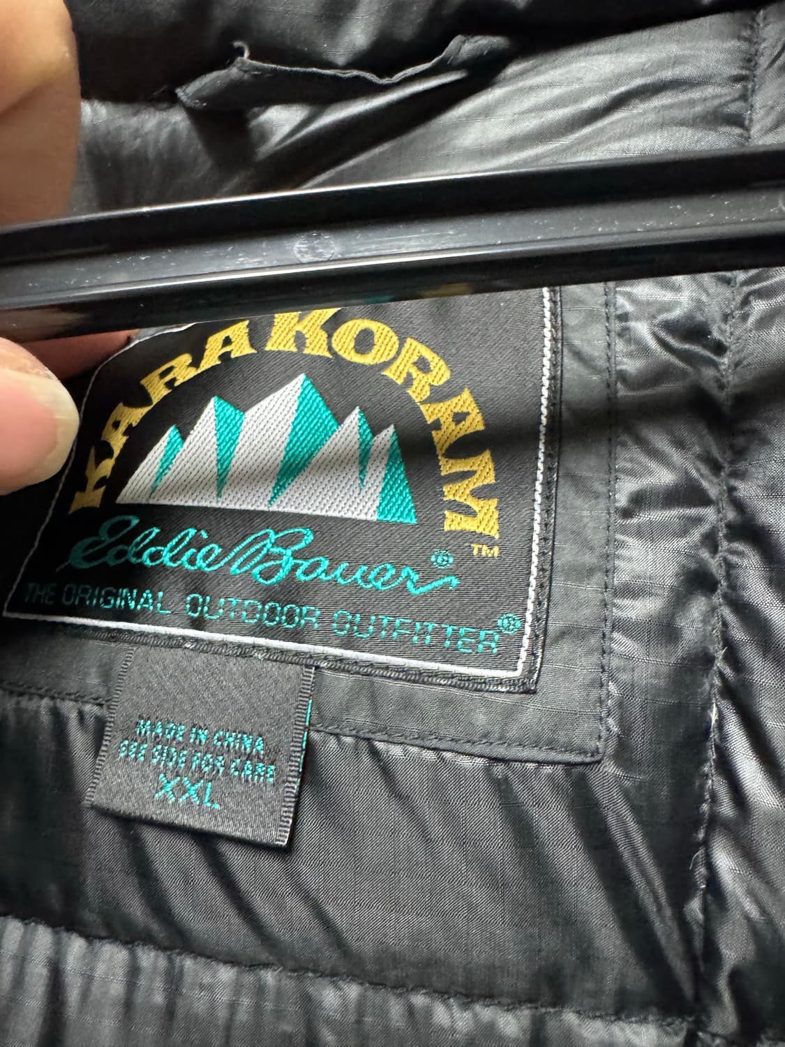 에디바우어 카라코람 구스다운 패딩 xxl 상품이미지2