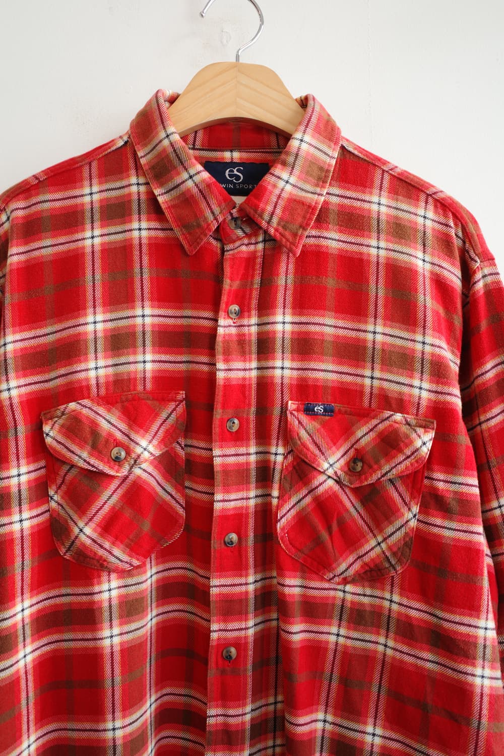 EDWIN 에드윈 투포켓 워크셔츠 상품이미지2