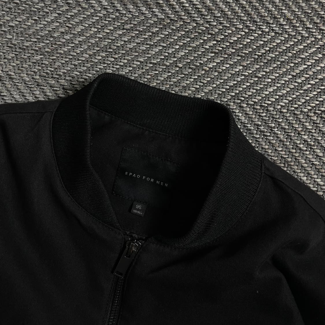 스파오 미니멀 모던 블루종 투웨이 집업 자켓o 4505 상품이미지5