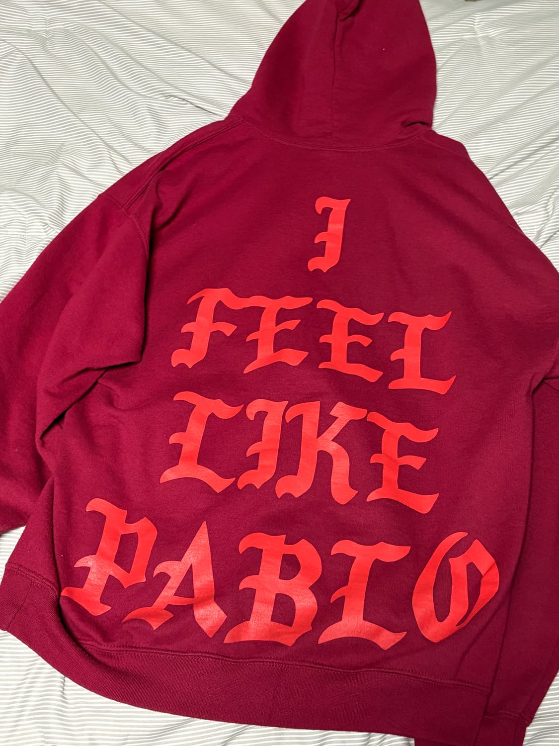 Life of pablo 칸예 후드 상품이미지1