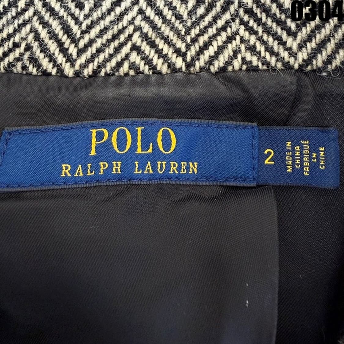 폴로 랄프로렌 헤링본 울 블레이저 자켓 2 0304  상품이미지5