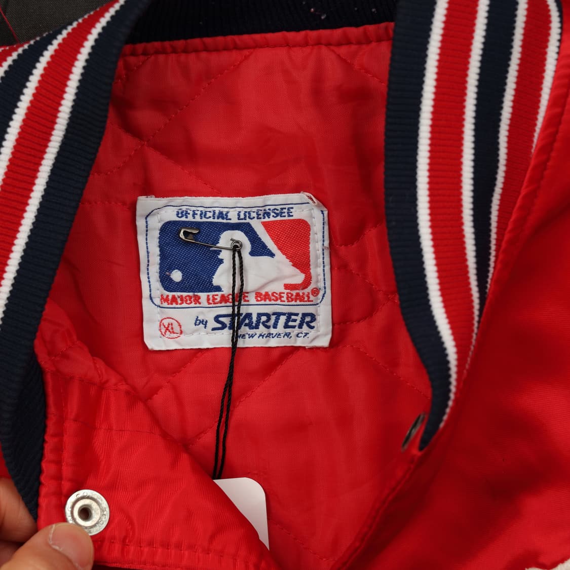 스타터 세인트루이스 카디널스 스타디움 자켓 XL B108 상품이미지3