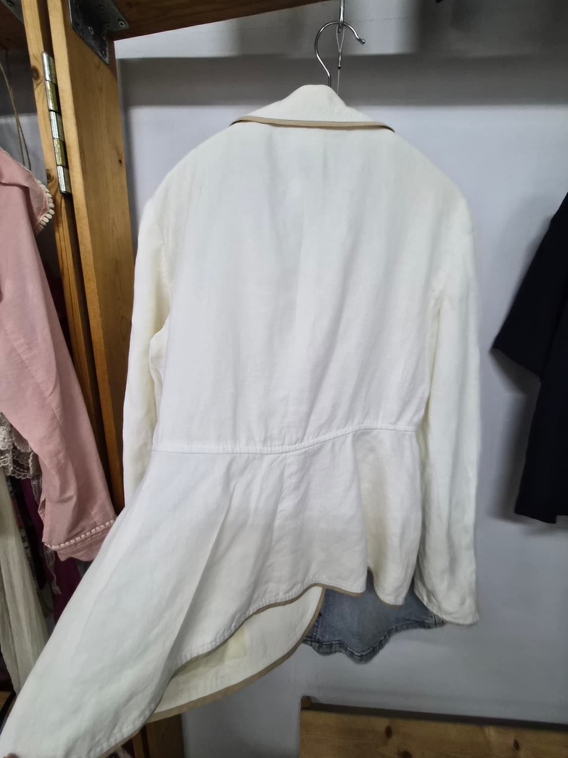 정품) 모스키노 린넨 자켓 상품이미지8