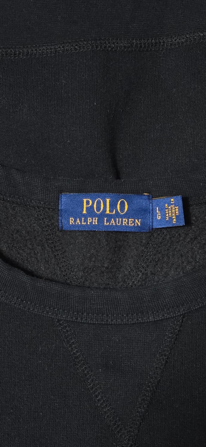폴로 랄프로렌 블랙 레드포니 맨투맨 L/G 상품이미지3