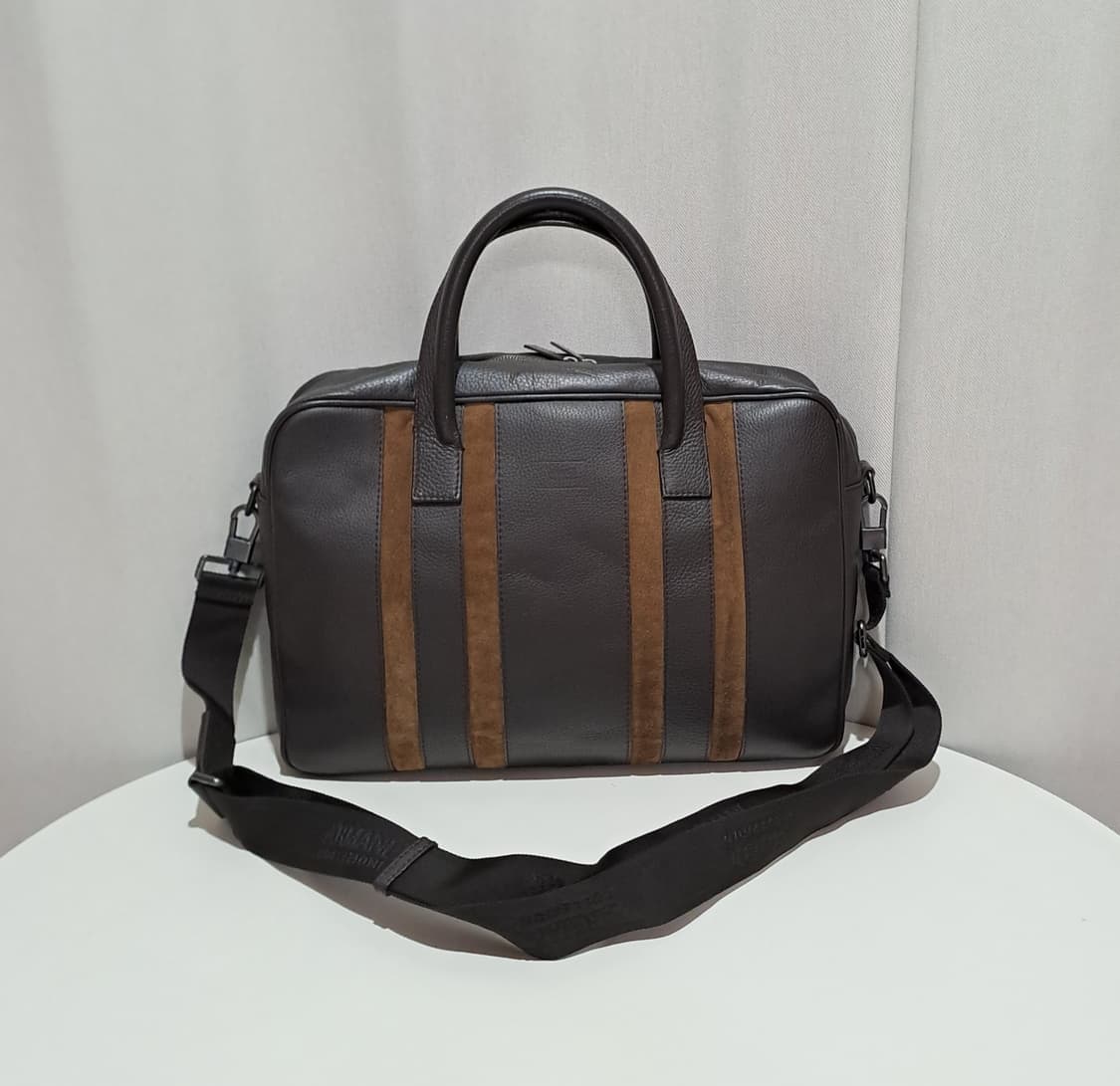 (택포) 아르마니꼴레지오니 가죽 서류가방 B217 상품이미지1