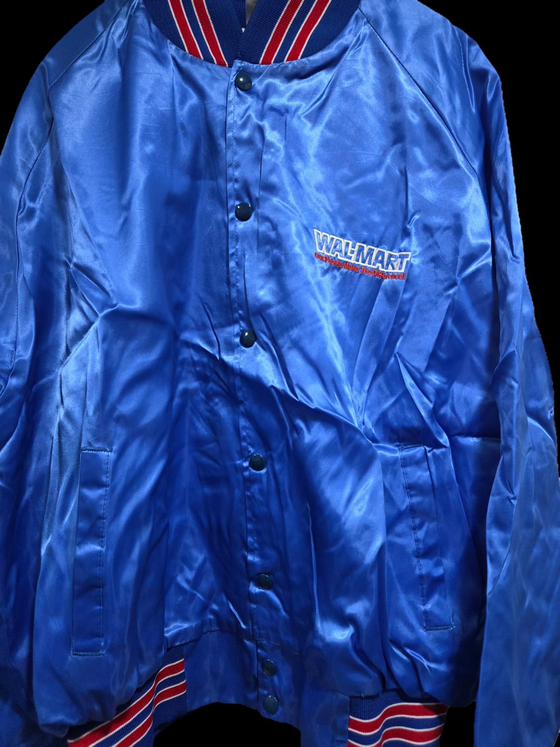 1980's 월마트 바시티 자켓 (MADE IN USA) 상품이미지2