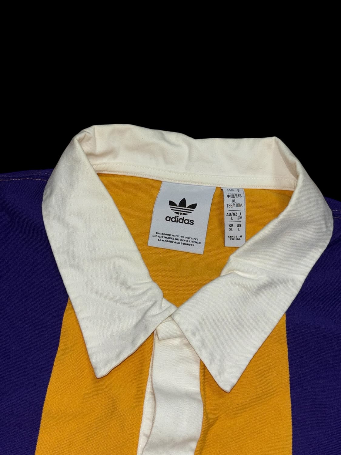 아디다스 스트라이프 럭비 티셔츠 상품이미지4