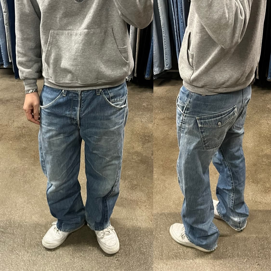 00s 리바이스 루즈핏 엔지니어드진 (32“) 상품이미지7