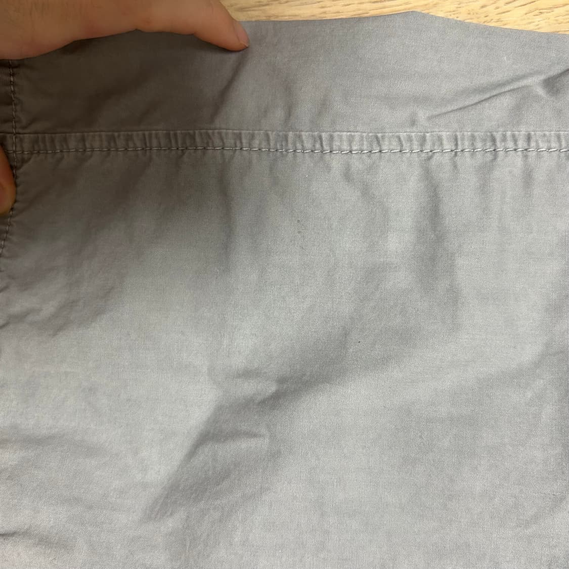 스톤 아일랜드 113WN 올드이펙트 오버셔츠 그레이 상품이미지9