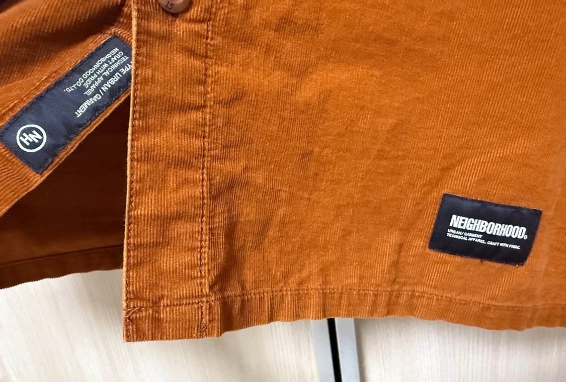 네이버후드 23AW 코듀로이 셔츠 상품이미지2