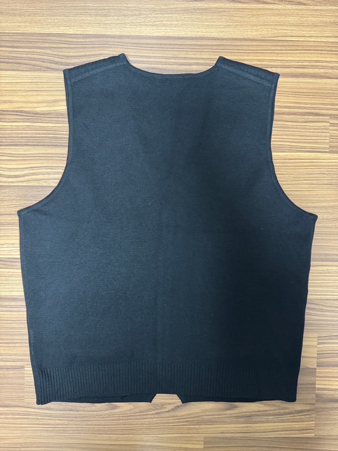 일본빈티지 브이넥 니트 베스트 울30 상품이미지6