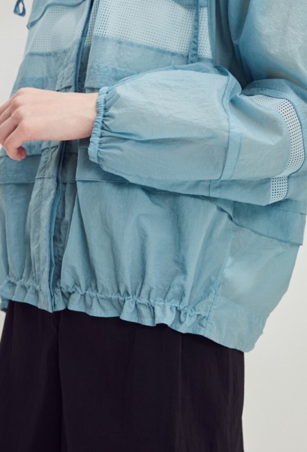 래트바이티 매쉬블록 세일러카라 점퍼 66사이즈 상품이미지3