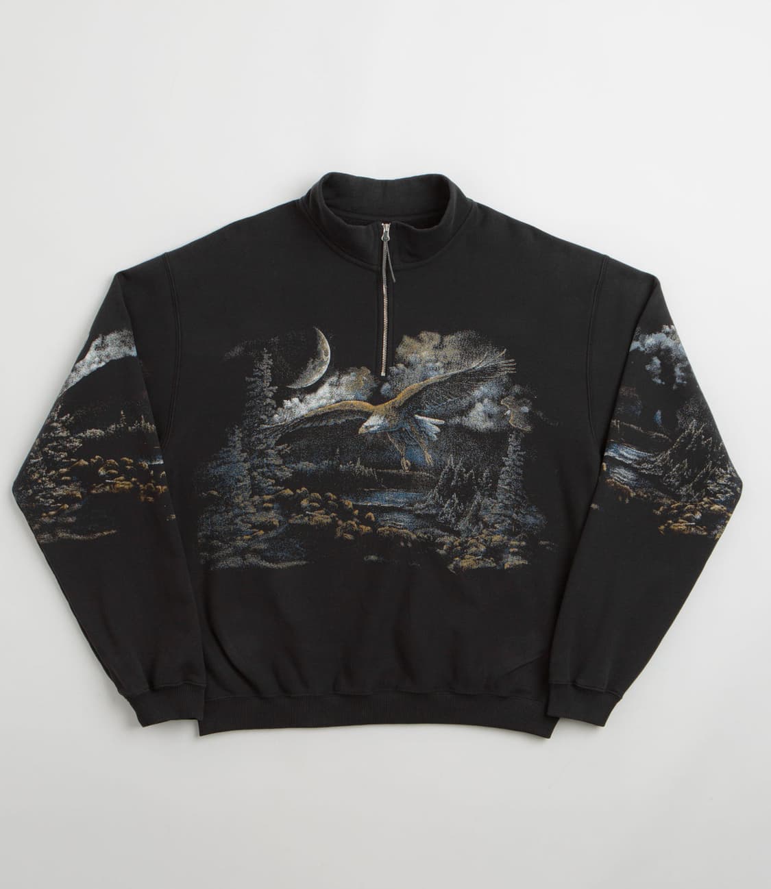 ROA 26SS EAGLE HALF ZIP SWEATSHIRT XL 상품이미지3