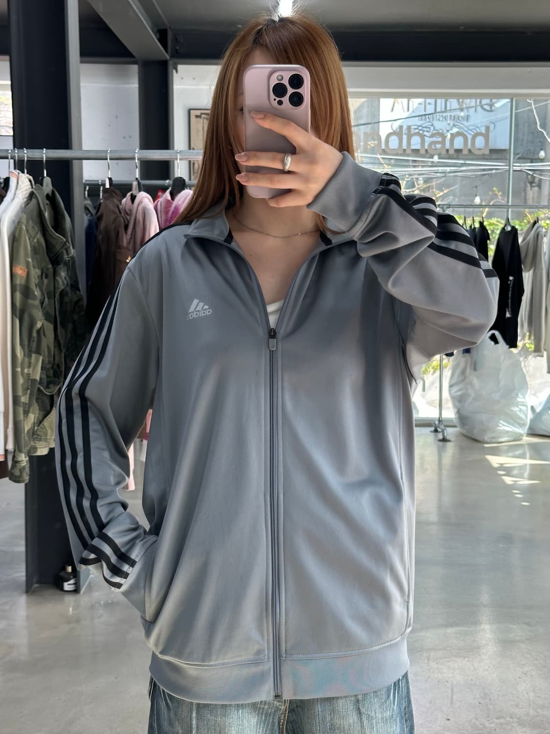 아디다스 그레이 트랙 져지 상품이미지3