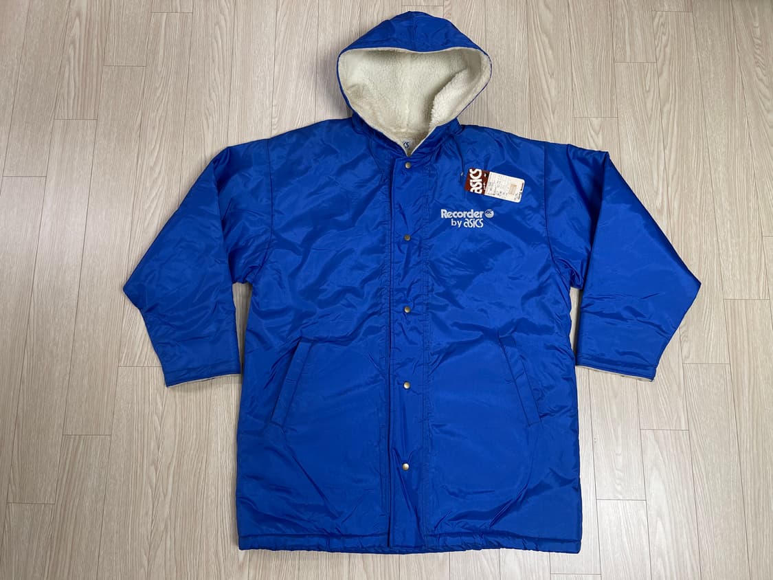 아식스 레코더 90s 올드 벤치 자켓 하프 코트 ASICS OLD 상품이미지1