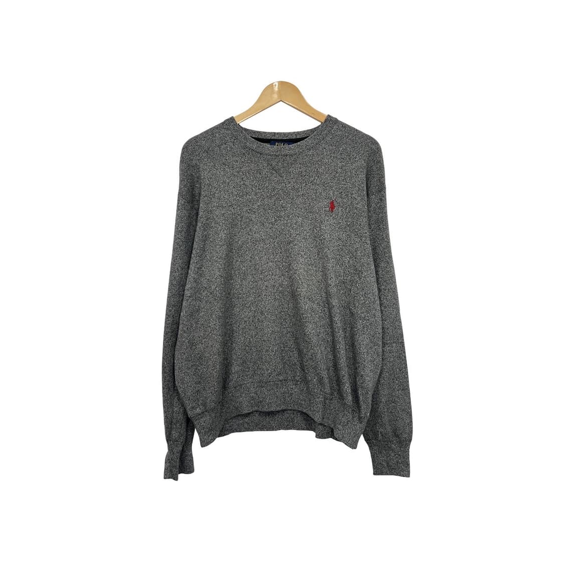 폴로 랄프로렌 그레이 라운드넥 니트  상품이미지1