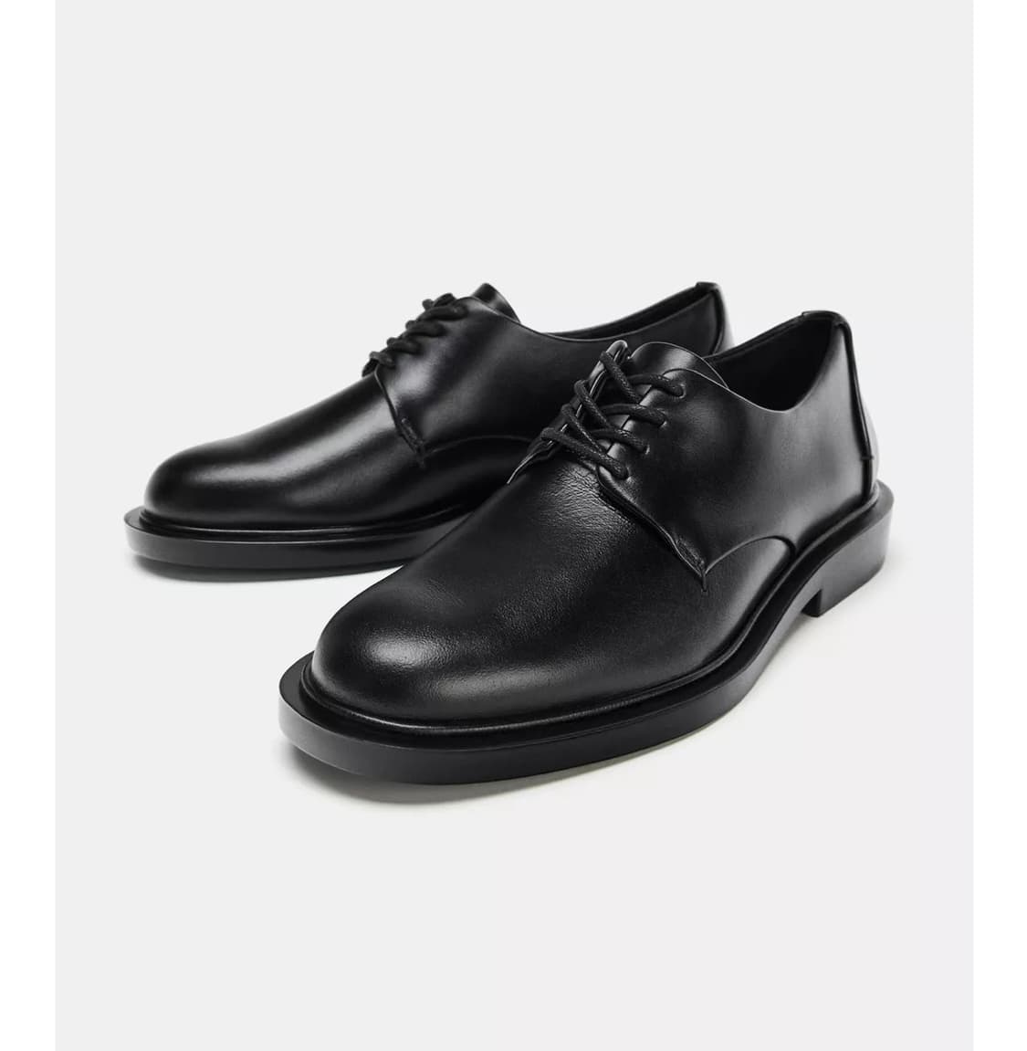 자라 레더 블루처 상품이미지2