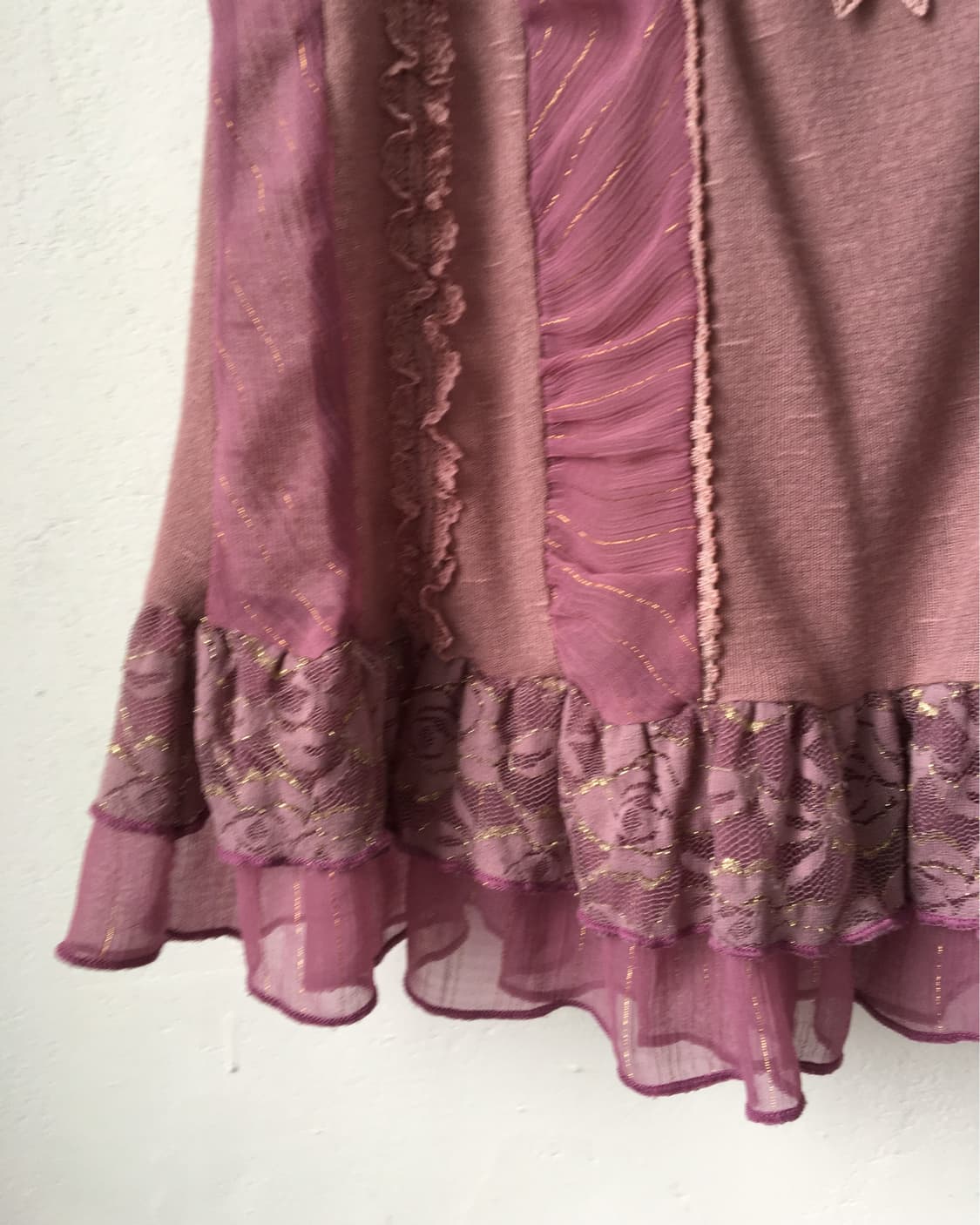 Ornament point layering point sleevelss 상품이미지4