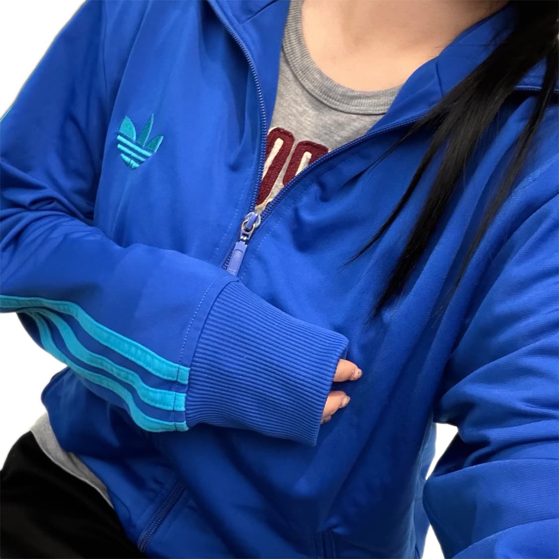 🩵아디다스 구파이어버드 하늘 블루 트랙탑 져지🩵 상품이미지2
