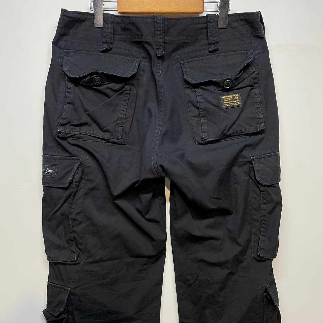 알파인더스트리 블랙 카고 바지 상품이미지5