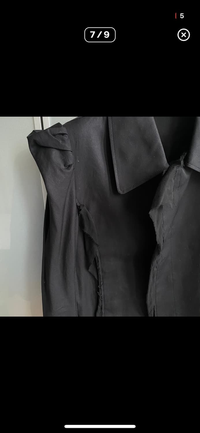 요지야마모토 숄더 퍼프 자켓 상품이미지7