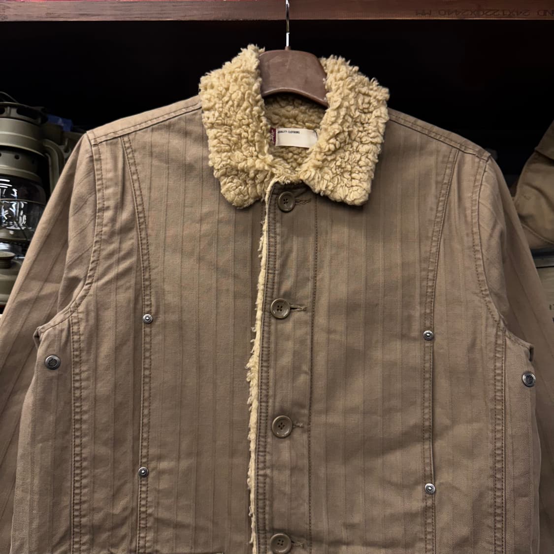 00s 리바이스 레드탭 웨스턴 포켓 쉐르파 초어 자켓 N220 상품이미지3