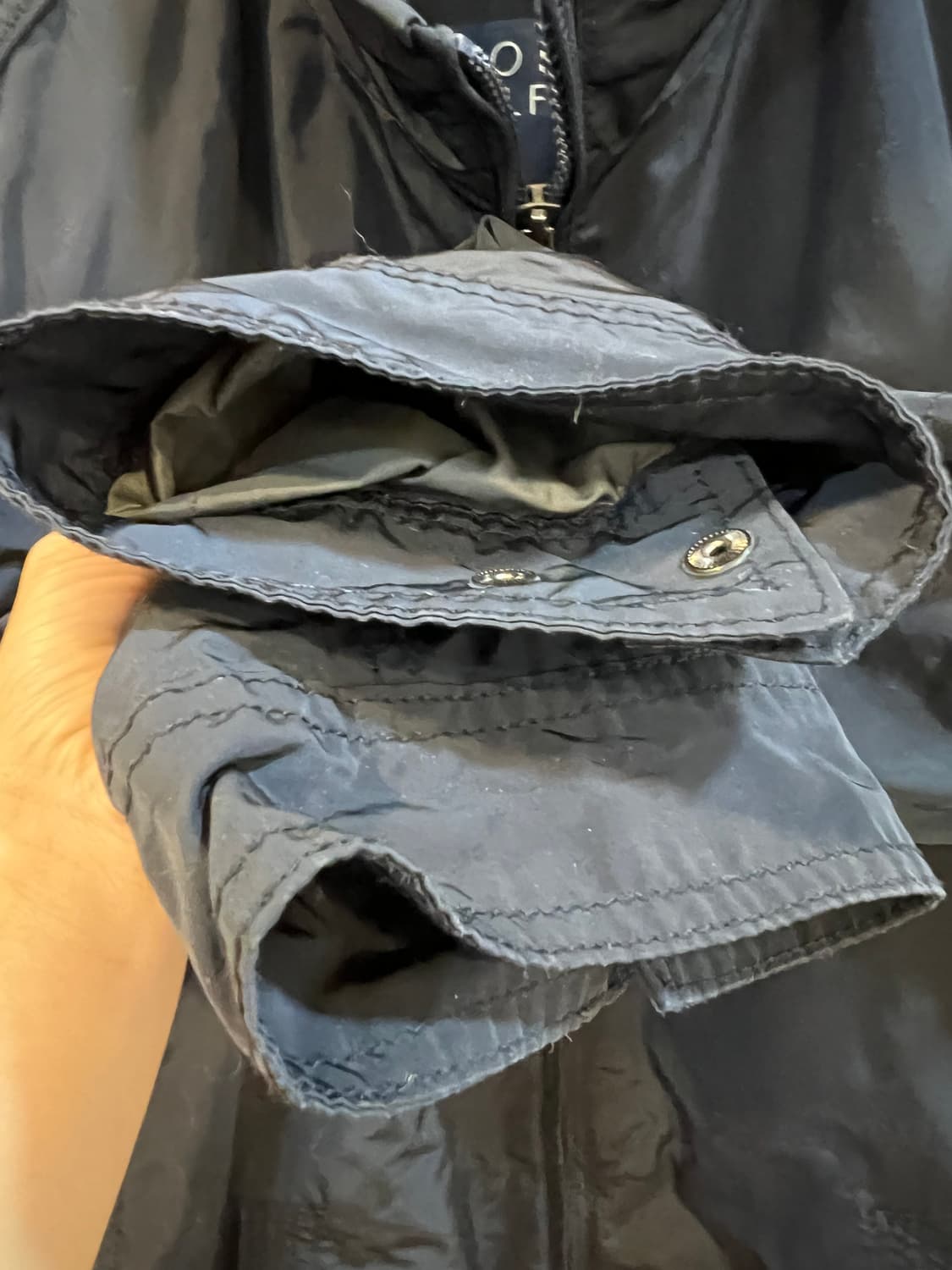 타미힐피거 남성 네이비 바람막이점퍼 간절기점퍼 상품이미지4