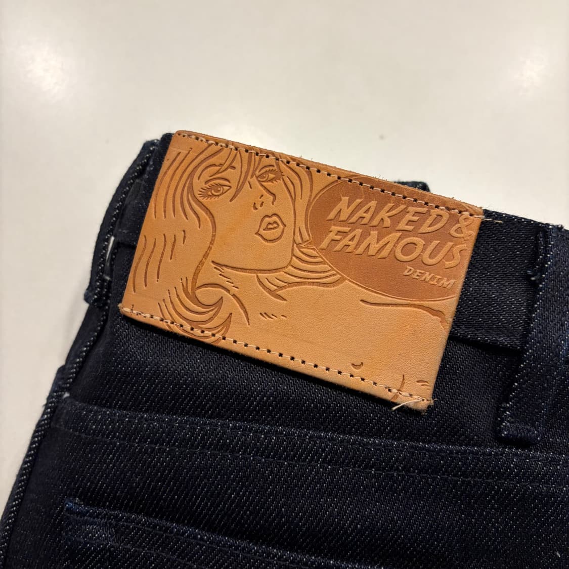 [28] 네이키드앤페이머스 엘리펀트 2 블랙 데님 청바지 D587 상품이미지4