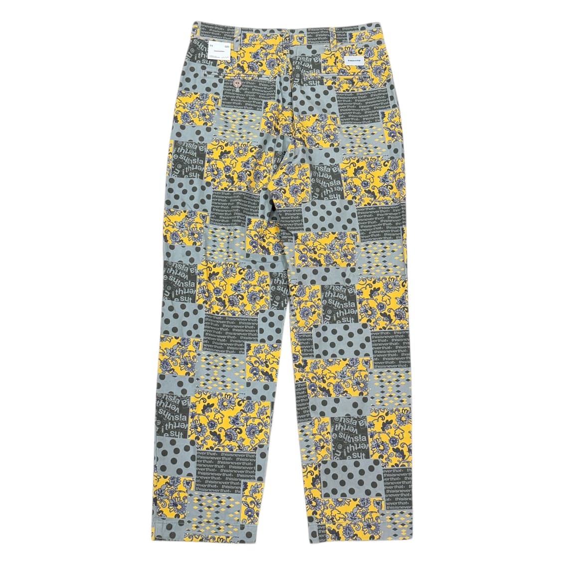 디스이즈네버댓 땡땡이 크레이지 워크 팬츠 바지 그레이 s 상품이미지3