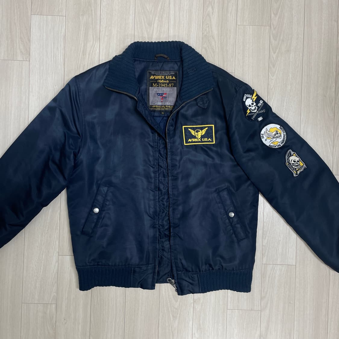 아비렉스 항공점퍼 봄버 자켓 상품이미지2