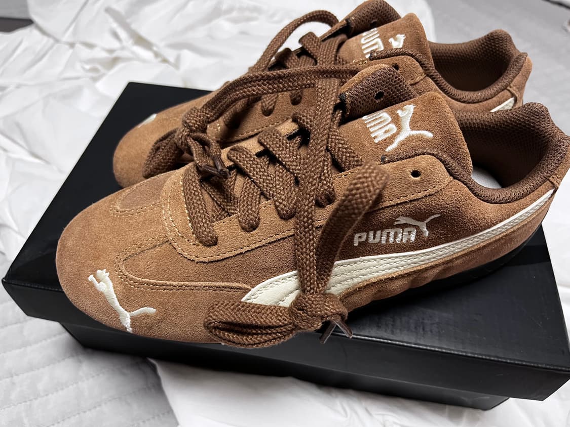 puma 스피드캣 오뜨 커피 프로스티드 아이보리 상품이미지1
