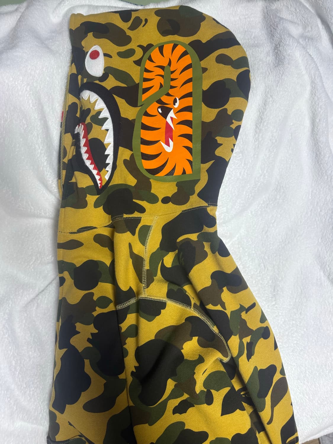 베이프 후드집업 황계 M 상품이미지2