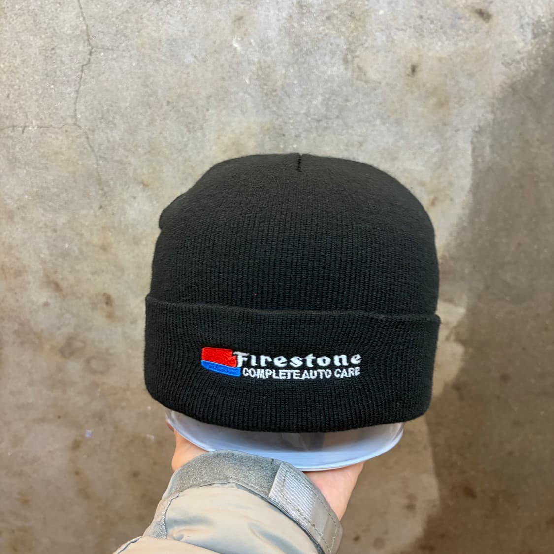 USA 빈티지 파이어스톤 니트 비니 상품이미지1