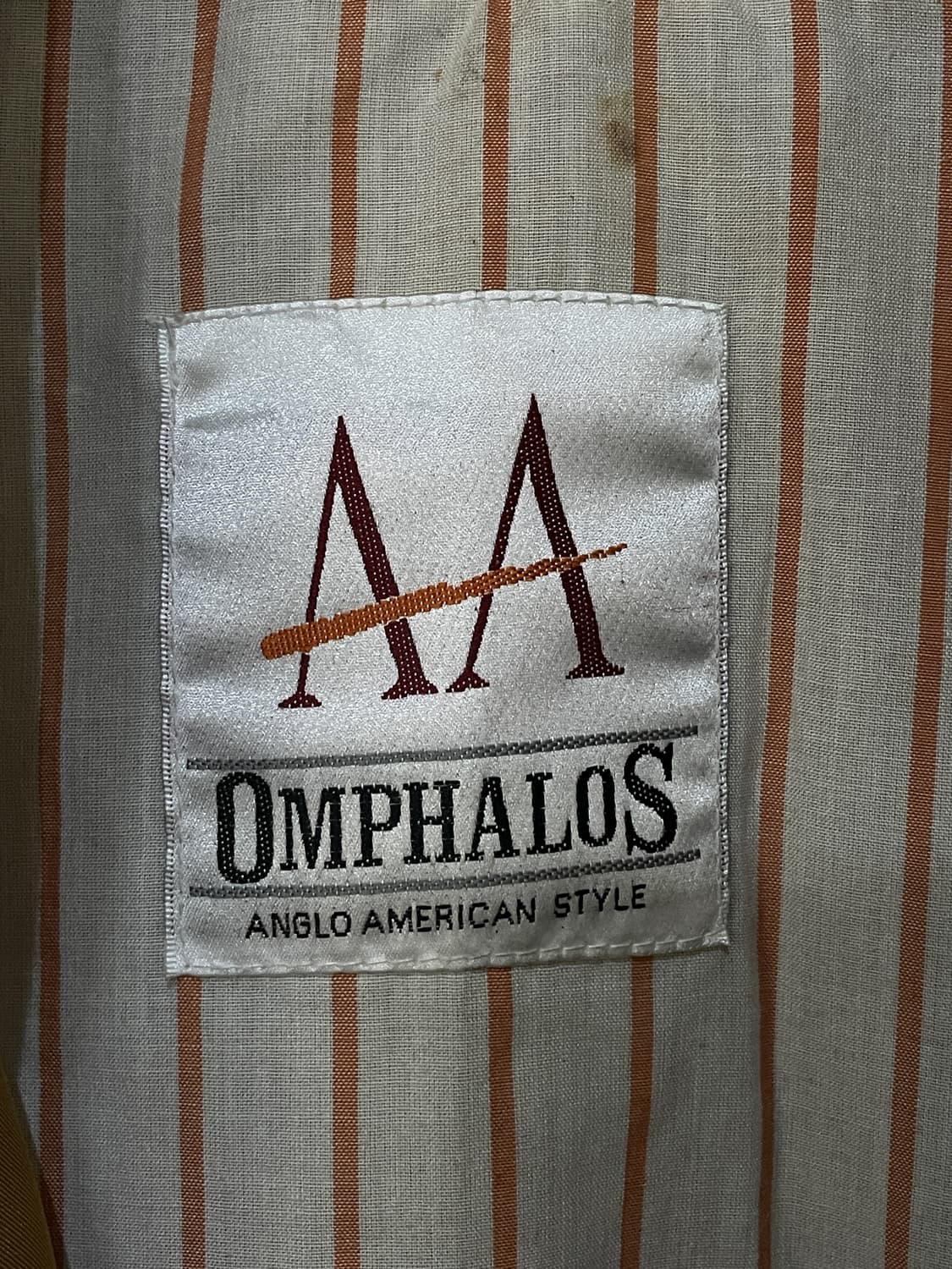 Omphalos 90's 골드 사틴 바시티 자켓 상품이미지6
