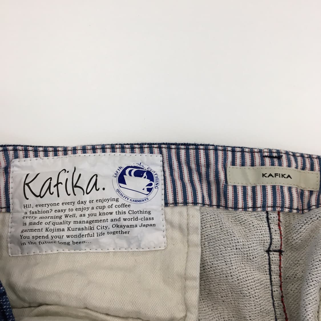 KAFIKA 카피카 JPN 이지 코튼팬츠 30 인치  상품이미지5