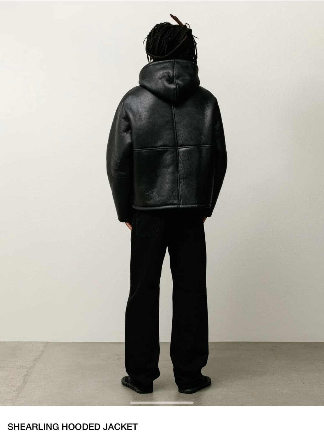 스투시 셔링 자켓 블랙 M  상품이미지2