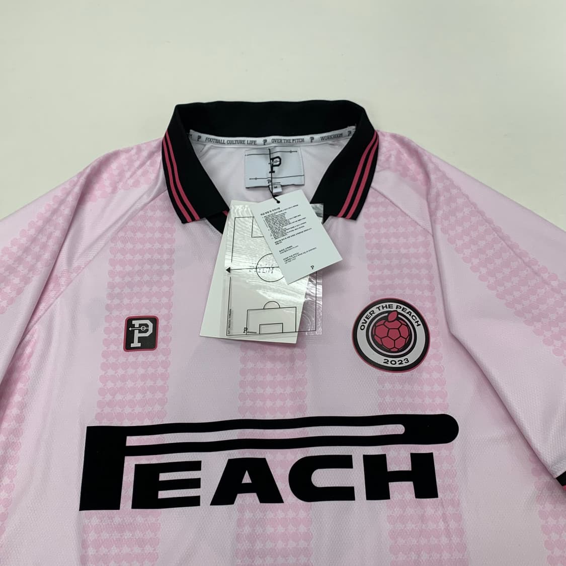 오버더피치 보성홍차 유니폼 반팔 져지 (M) 상품이미지4