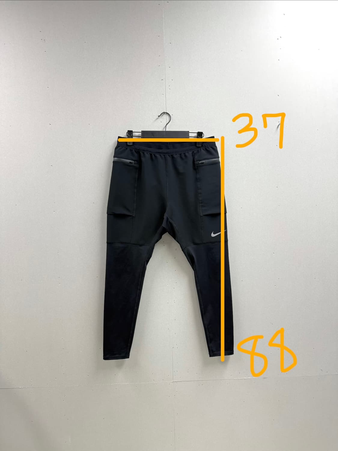 남성 M 80 / 나이키 유틸리티 드라이핏 런닝 팬츠 블랙  상품이미지2